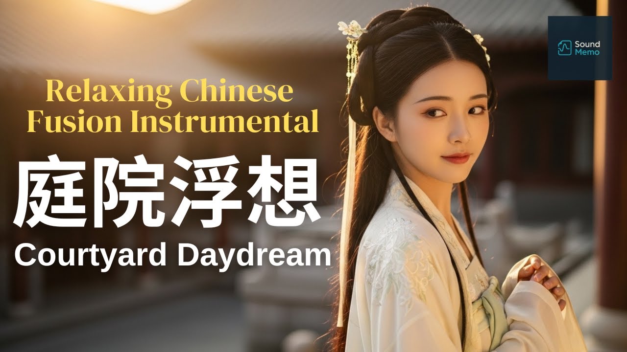 🌿庭院浮想 (Courtyard Daydream) ✨🏯| Chinese Fusion Instrumental | Guzheng & Modern Ambient Soundscape