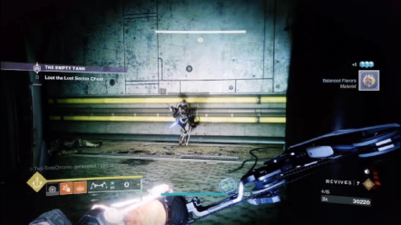 Easy Empty Tank Master Lost Sector