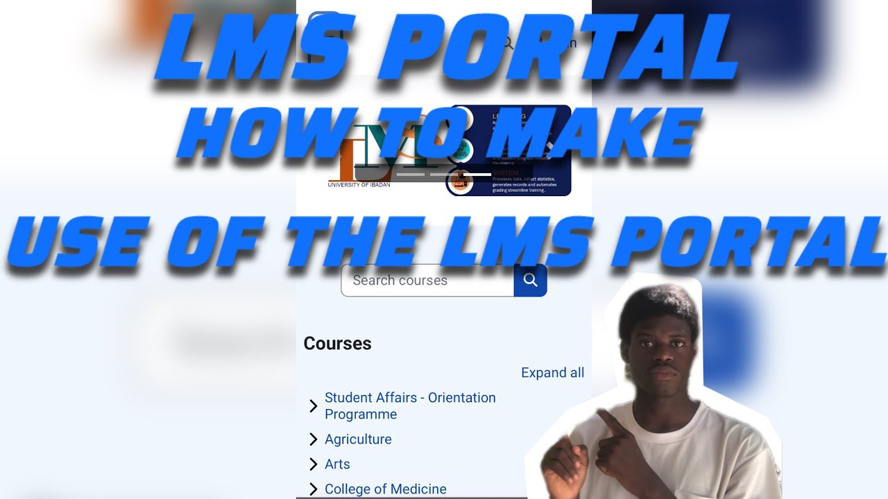 LMS PORTAL: HOW TO REGISTER FOR YOUR COURSES AND MAKE USE OF THE LMS PORTAL&hellip;.