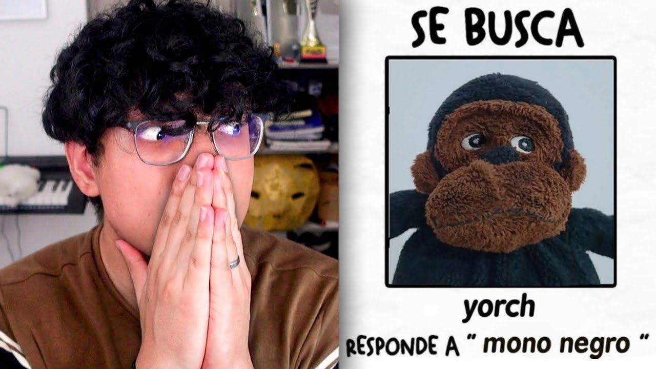 TheMagmaboi PERDI&Oacute; A Yorch (Mono negro)😔