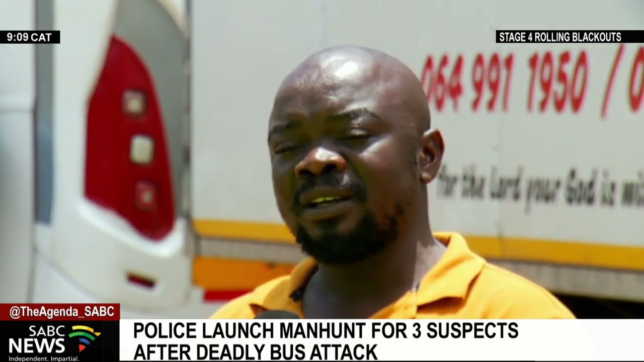 Police launch manhunt for three suspects after deadly bus attack in Limpopo