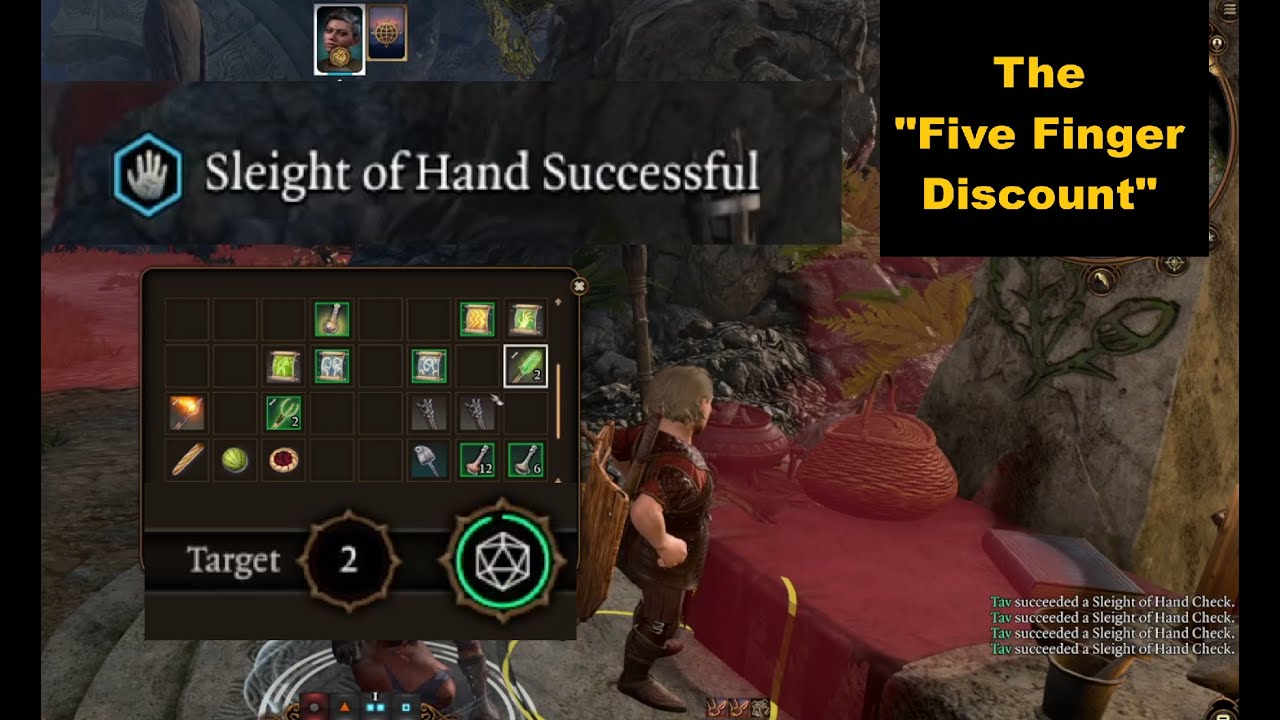 How the f*** does Sleight of Hand work? | Baldur's Gate 3