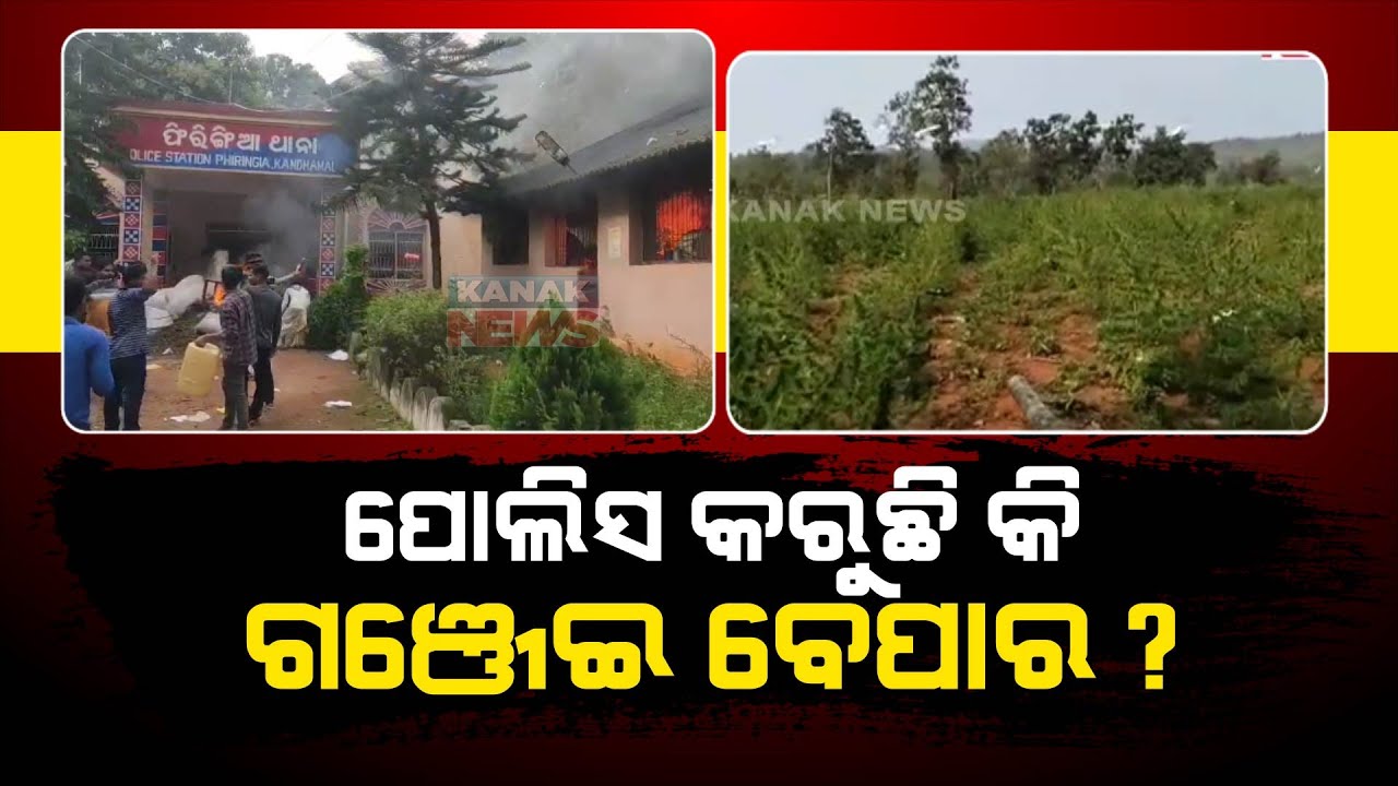 Police Involvement In Ganja Trade Exposed | Phiringia Police Station Arson Case