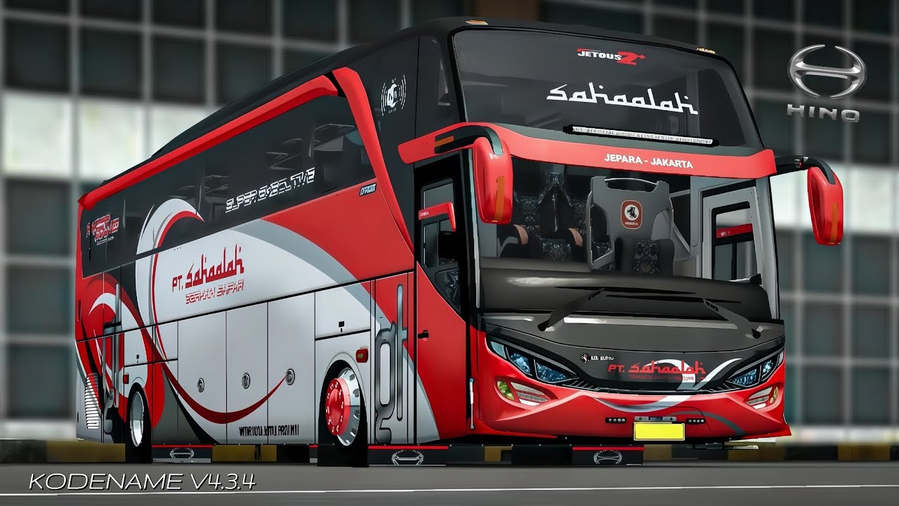 KODENAME 10 SOUND REM HINO TERBARU Bussid V4.3.4