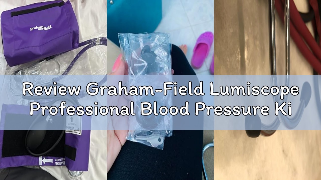Review Graham-Field Lumiscope Professional Blood Pressure Kit - Stethoscope, Manual BP Cuff, Sphygmo