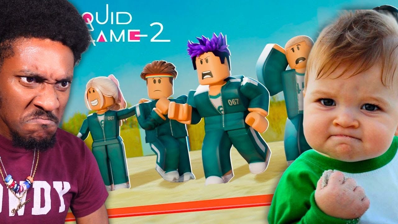 THIS BAD AHH LIL KID GOT ME BANNED OFF ROBLOX SQUID GAME 😭