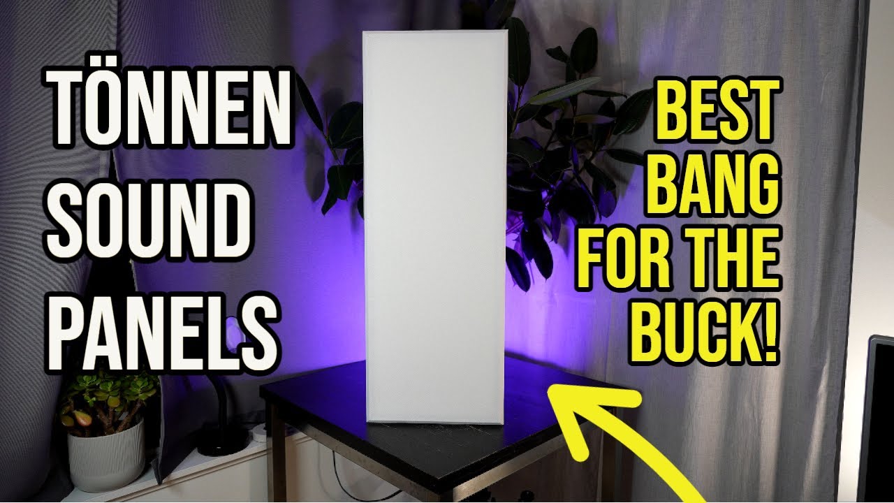 Tönnen Fiberglass Acoustic Panel Review (..why you should AVOID FOAM and get THESE instead!)