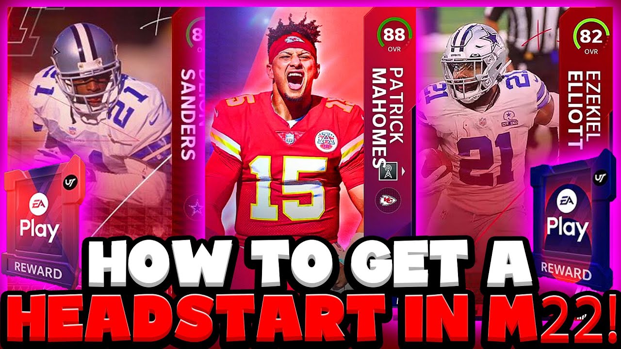 HOW TO GET A HEADTSTART IN MUT 22! FREE CARDS AND PACKS IN MUT 22! MADDEN 22 ULTIMATE TEAM!