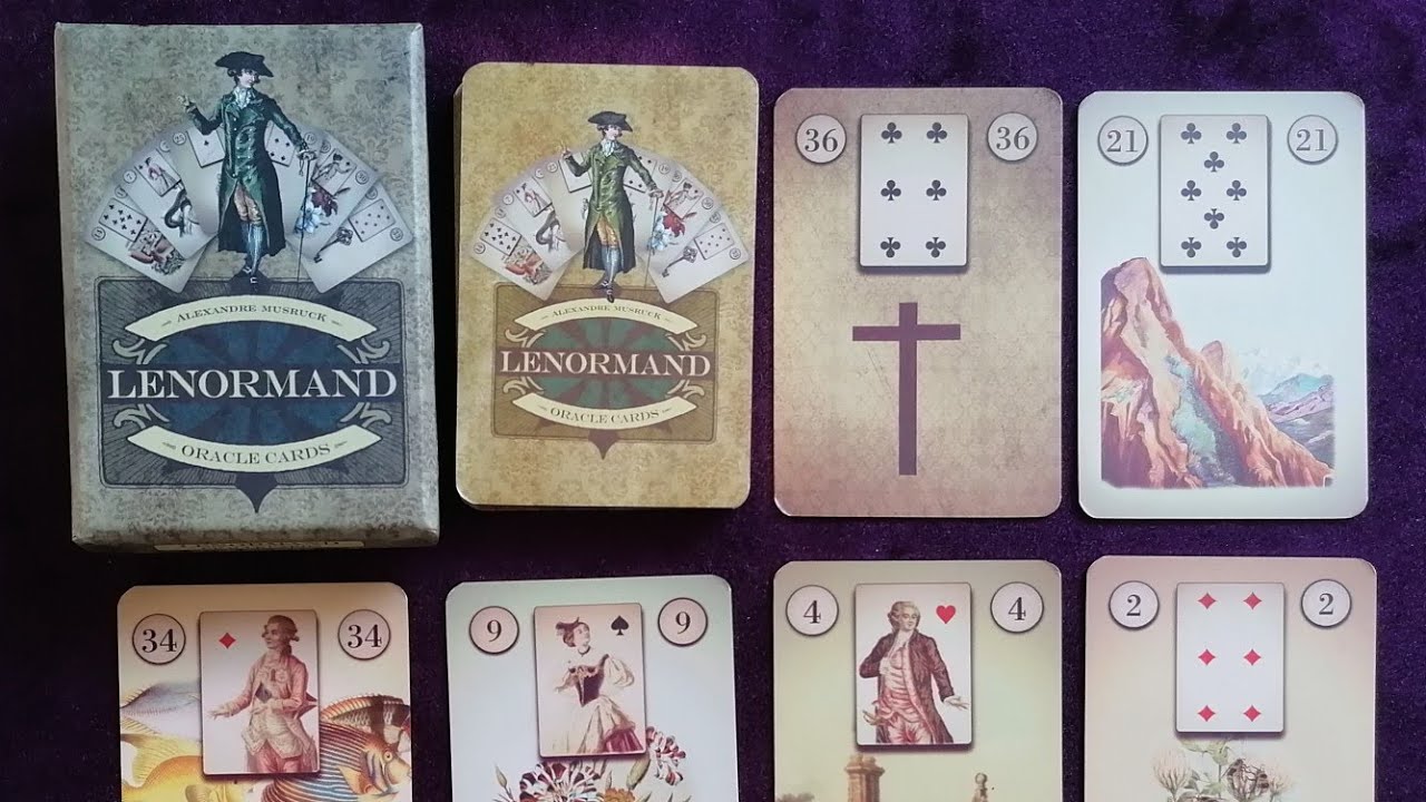 Review #17 Lenormand Oracle cards d'Alexandre Musruck