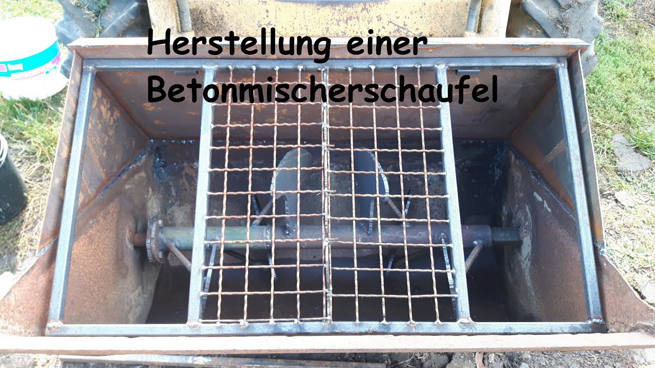 Beton Mischer Schaufel | Eigenbau | Teil1 | HD