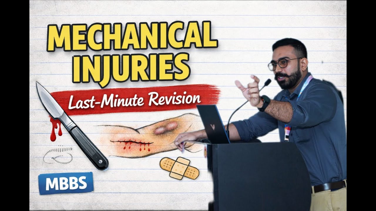 Mechanical Injuries last minute revision for MBBS  Forensic Medicine Exams