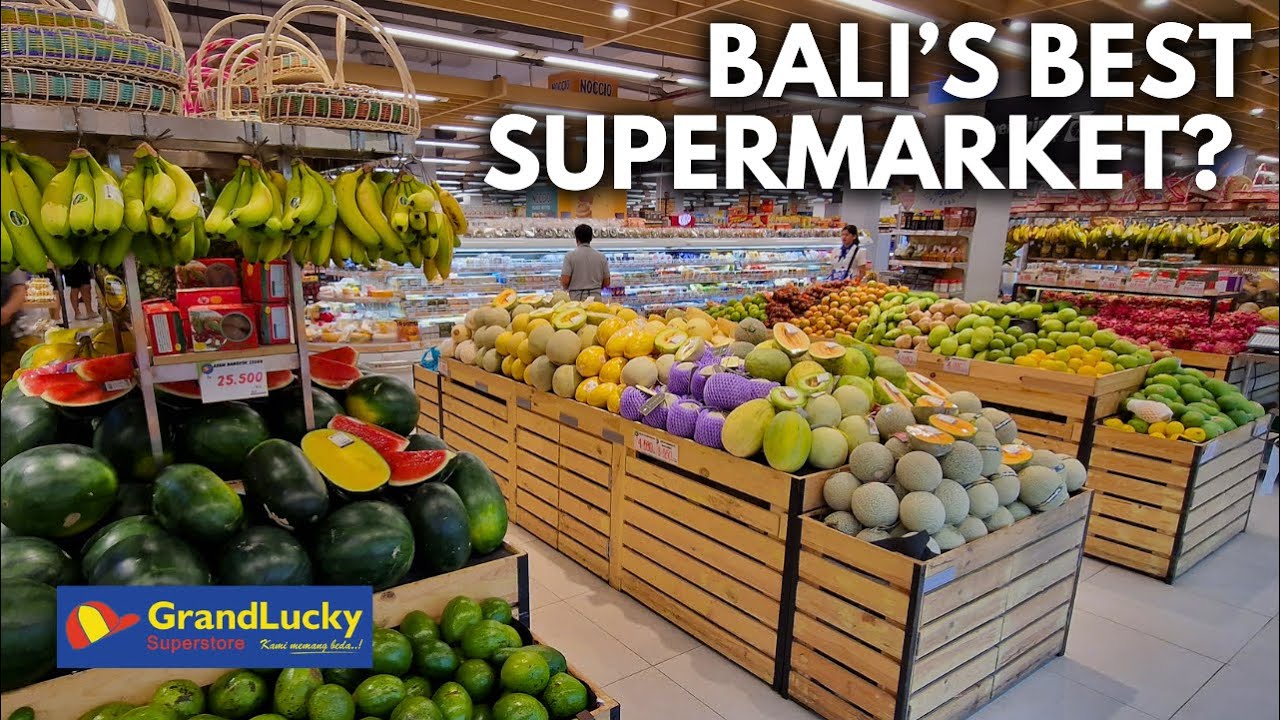 I Went to Bali's Best Supermarket: Grand Lucky Sanur