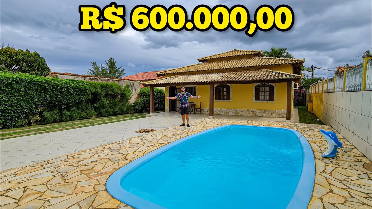 CASA A VENDA NO VERÃO VERMELHO EM TAMOIOS CABO FRIO RJ | CARLOS ROCHA