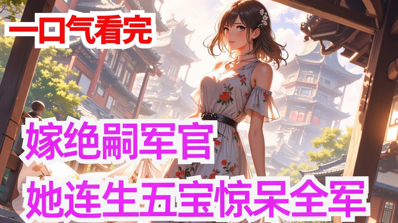 完结《嫁绝嗣军官，她连生五宝惊呆全军 》 作为京圈成功企业大佬，生的明艳绝美，却因熬夜看完一本七五年代文小说，穿到里面炮灰女配真千金身上。 假千金装绝症血癌算计她改嫁，她将计就计用空间手镯
