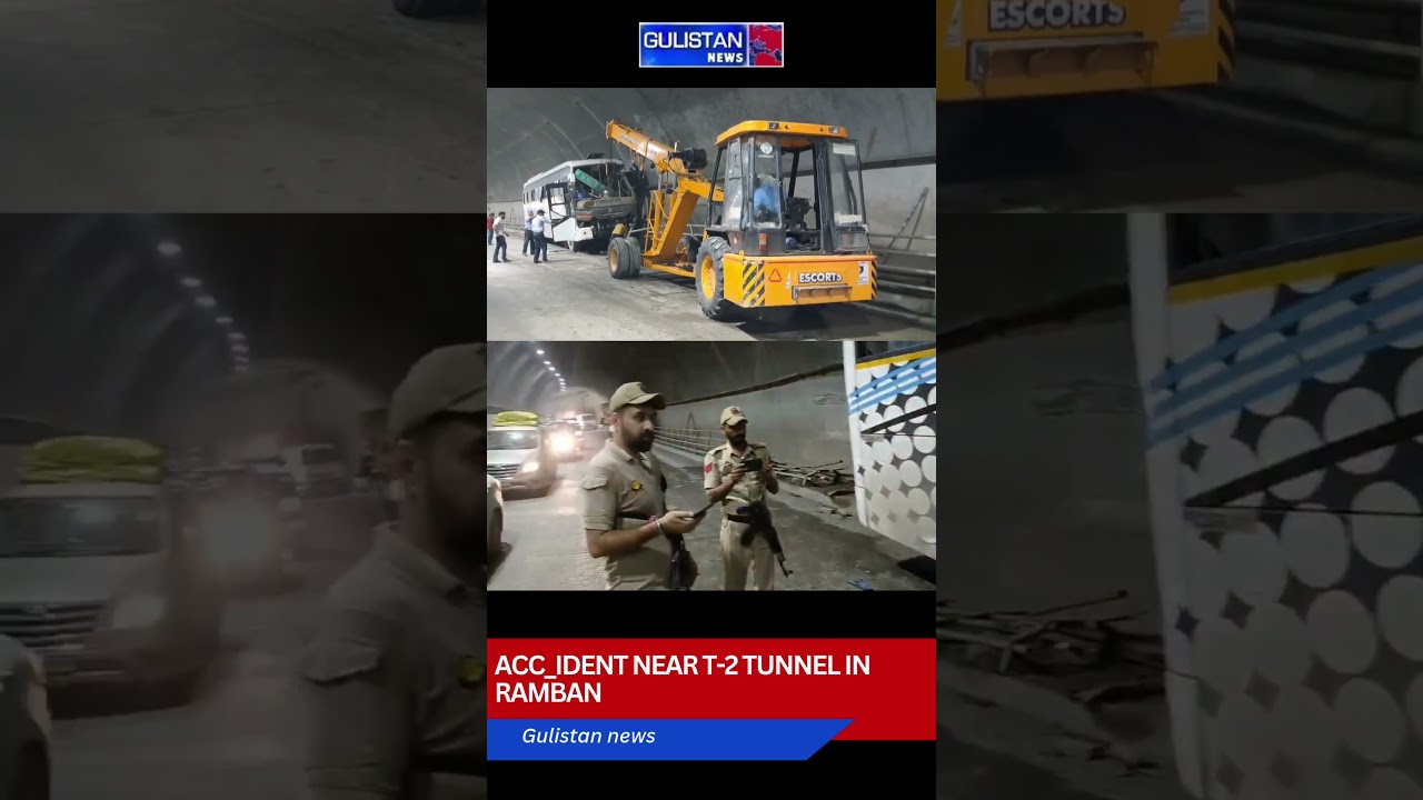 Acci_dent Near T-2 Tunnel in Ramban: 4 Yatris In_jured, Traffic Resumes