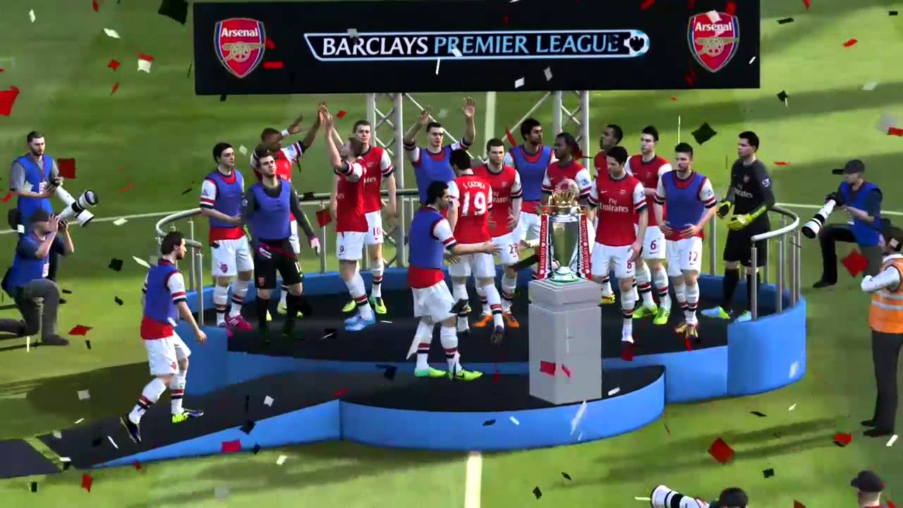 FIFA 14: Arsenal win the Premier League