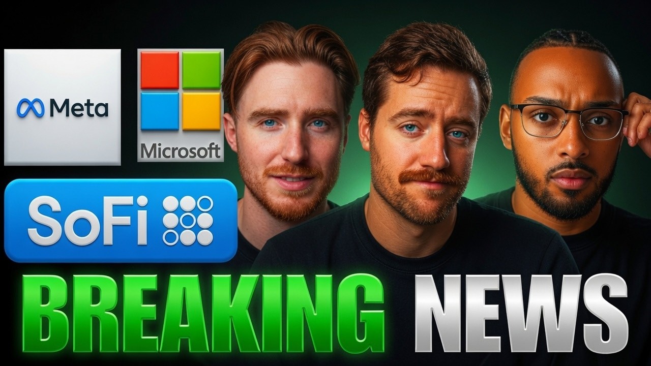 Падение акций AI, отчеты о прибыли SOFI, MICROSOFT и META, слушания FOMC приближаются.