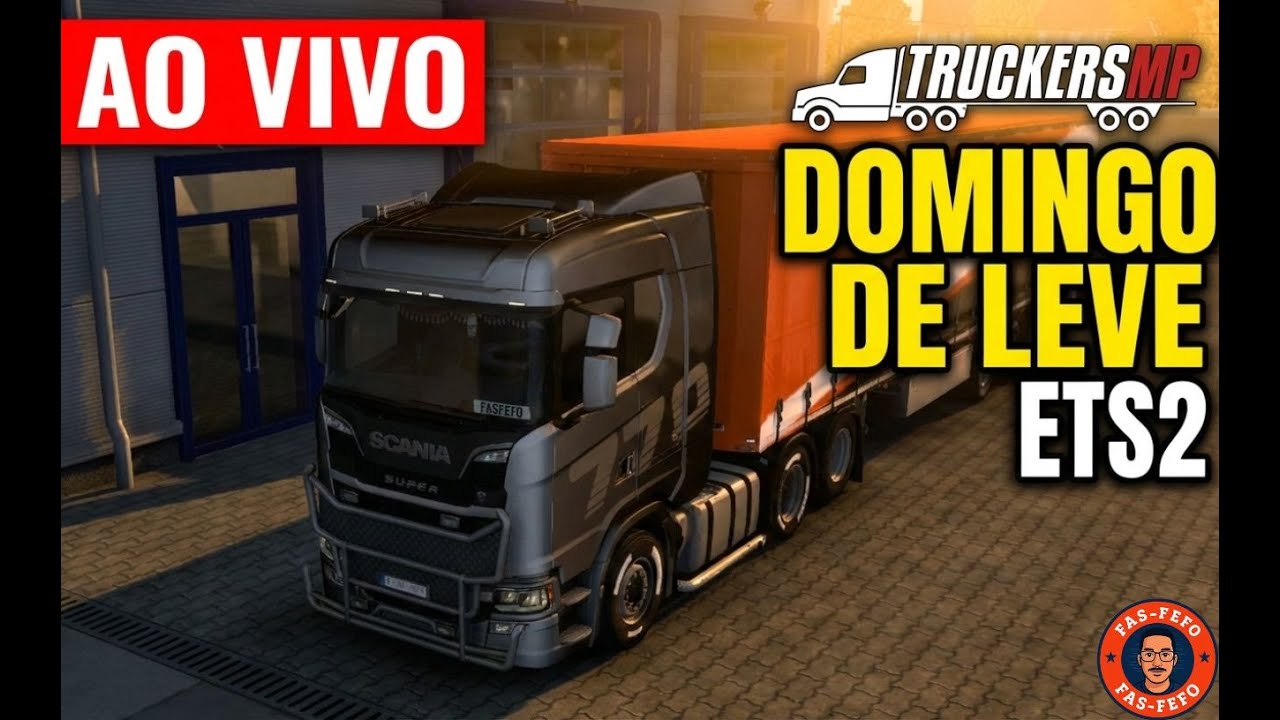 🔴AO VIVO vertical🔴LIVE: DOMINGUEIRA DE LEVE NO ETS 2! Rodando com a Nedlog (TruckersMP) 🚛💨