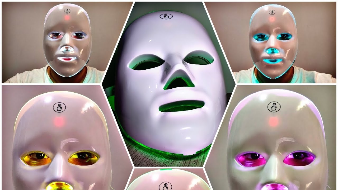 Facial LED Photon Therapy Skin Rejuvenation Mask 7 Colours (Review)