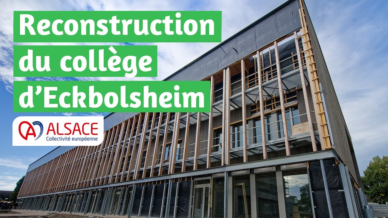 Reconstruction du collège d'Eckbolsheim