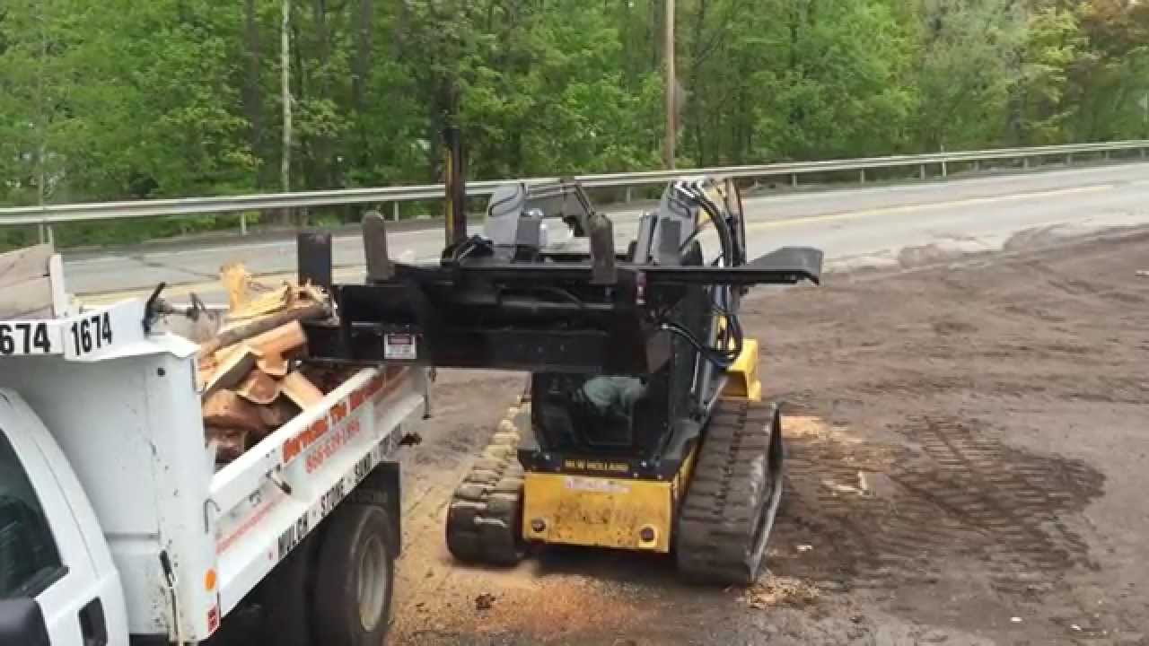 Fire Wood Processor Attachment, Halverson HWP-140HD, Dominic's Equipment Rental,