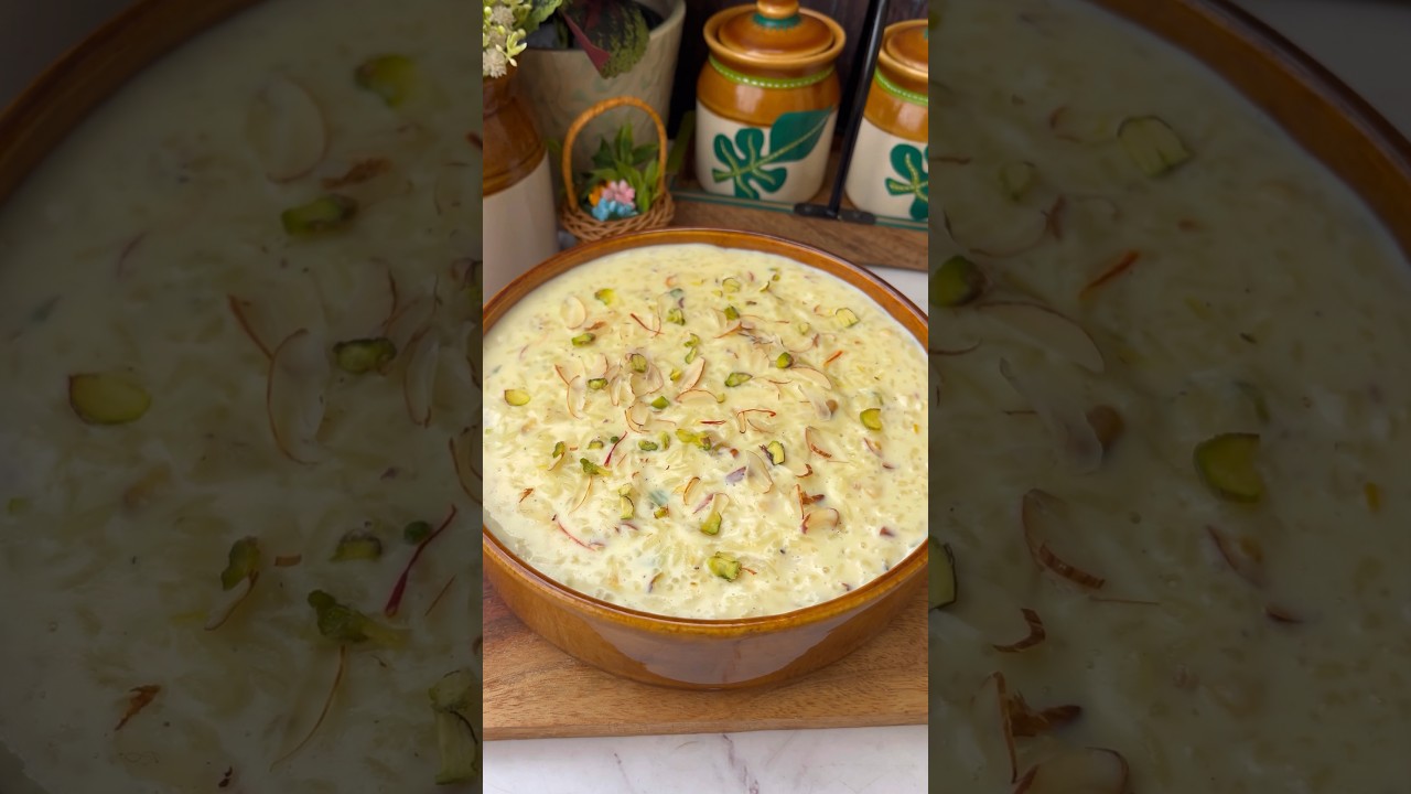 Tasty Rice Kheer Recipe😍 #shorts #ricekheer #viral
