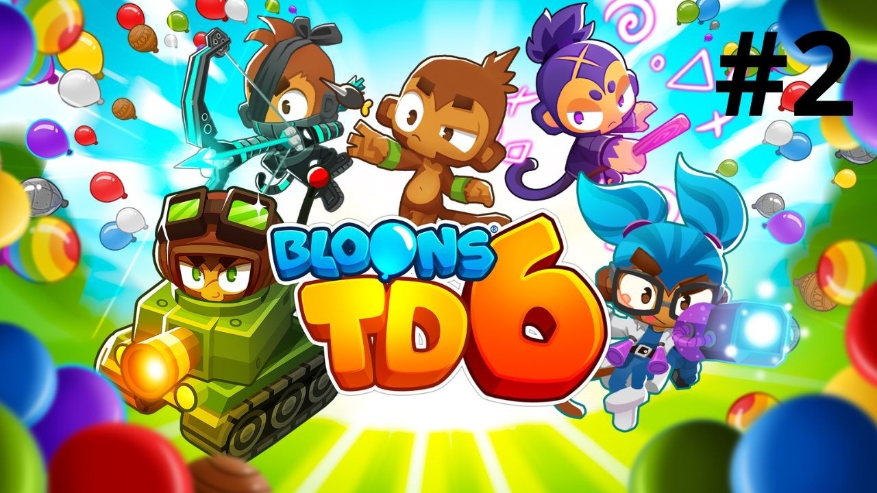 Bloons TD 6 - Conquistando medalhas dos mapas - parte 2 (!dd)