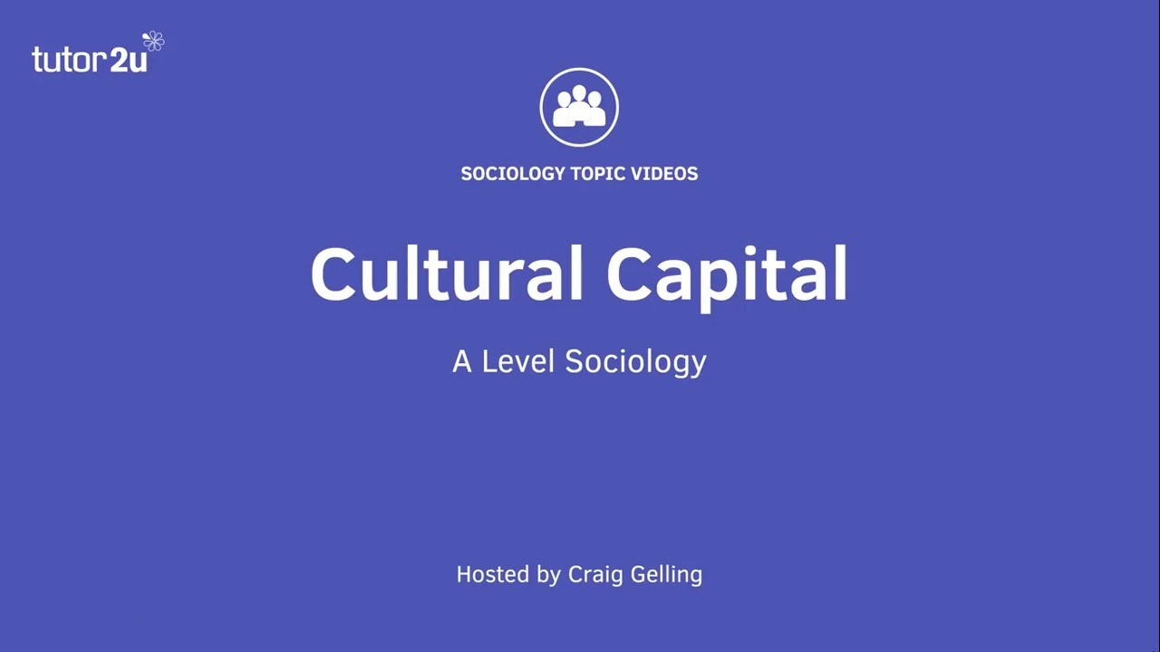 Education and Cultural Capital