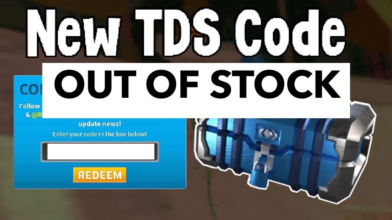(Out of Stock) New Tower Defense Simulator Code (Free Premium Crate) | TDS (Roblox)