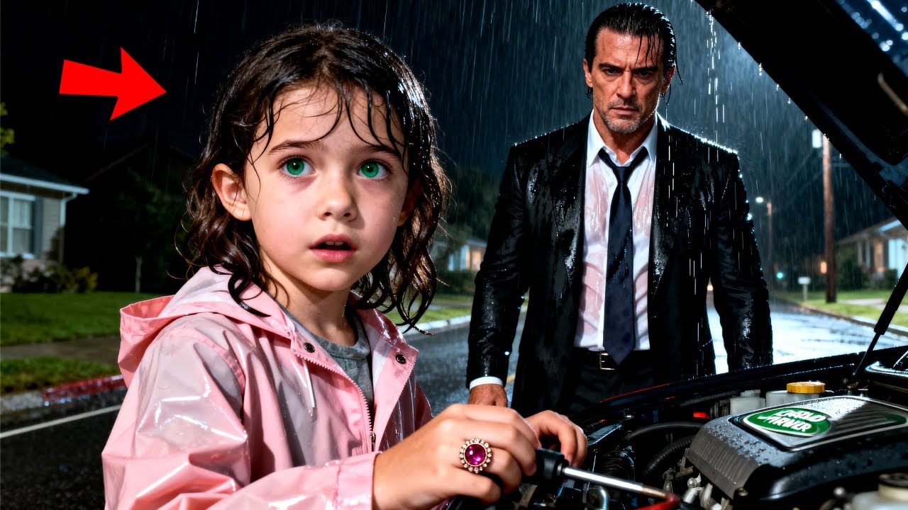 Little Girl Helps A Mafia Boss Fix His Range Rover – When He Sees The RING On Her Finger....