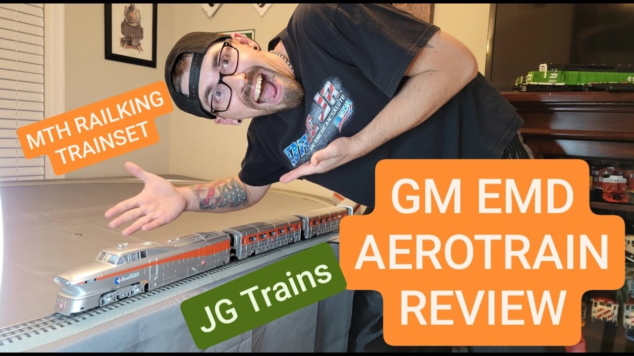 O Scale MTH Railking GM EMD Aerotrain review