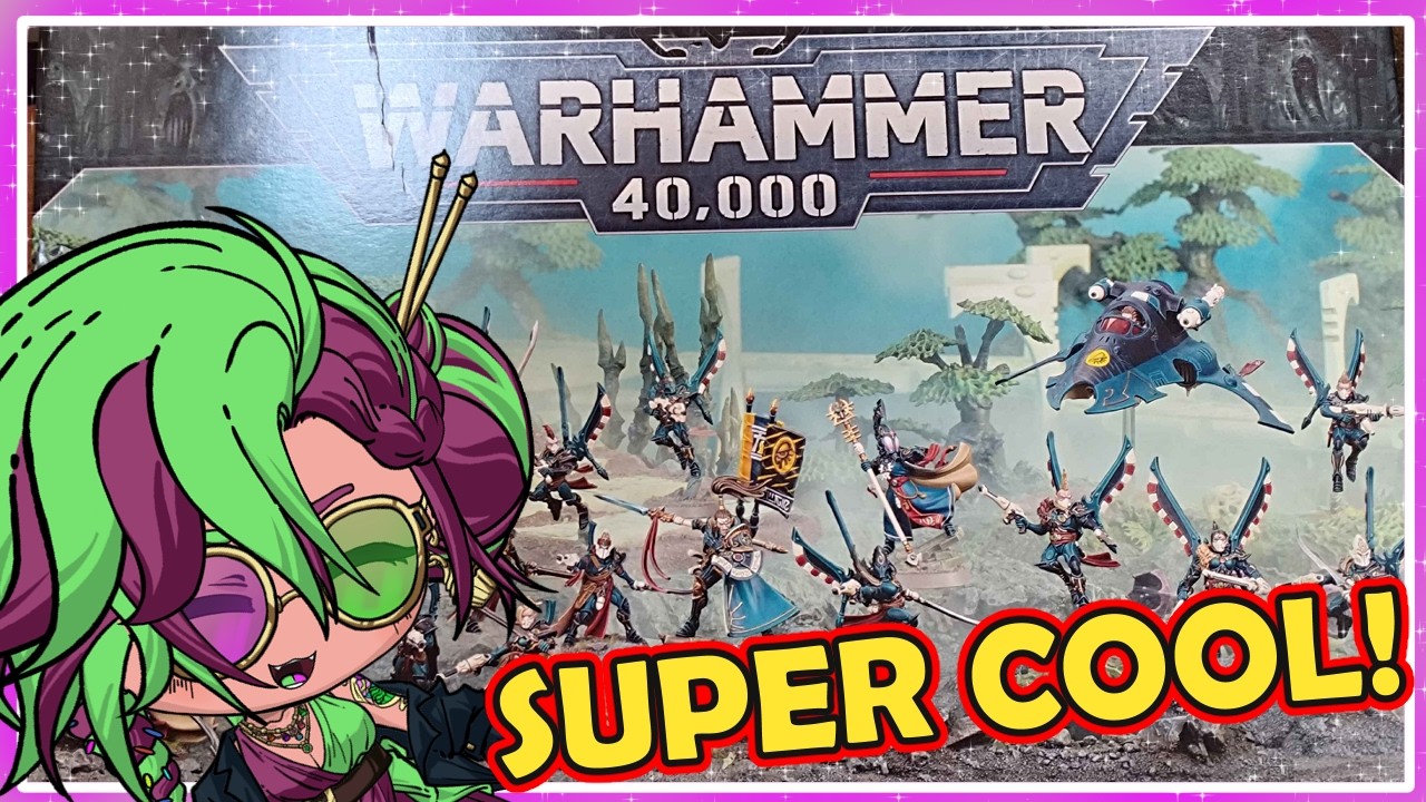 New Aeldari Corsairs are amazing! | Warhammer Handcam