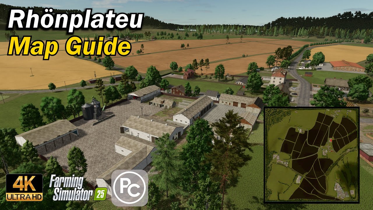 Рёнплатеу | Карта Путеводитель | Farming Simulator 25