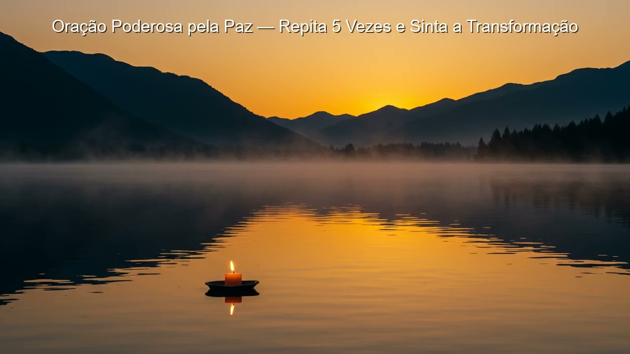 🙏 Oração PODEROSA pela PAZ — Repita 5x e TRANSFORME Seu Dia Agora