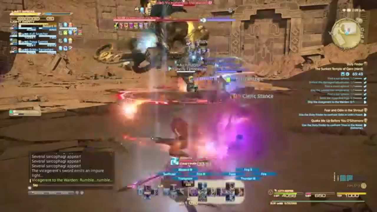 The Bosses of Temple of Qarn (Hard)