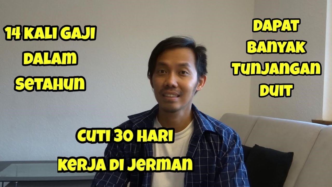 Inilah PEKERJAAN saya di Jerman