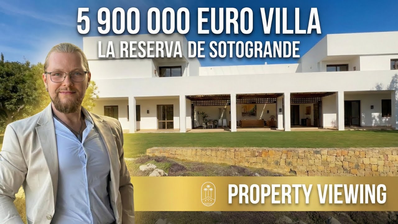 Inside a €5,900,000 Modern Mega Villa in Sotogrande! 🇪🇸