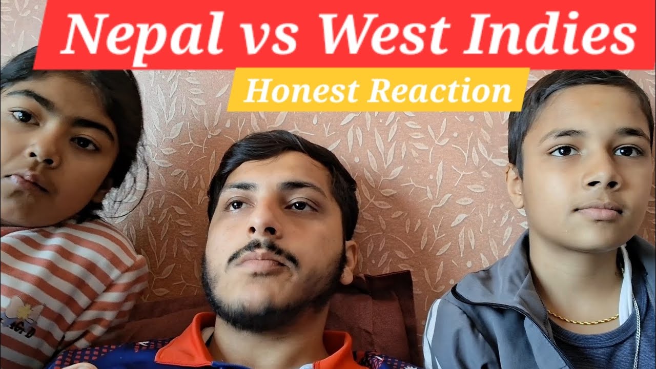 WE WATCHED TOGETHER... WE SUFFERED TOGETHER💔😢 Nepal vs WI Reaction | Family Emotions Unfiltered
