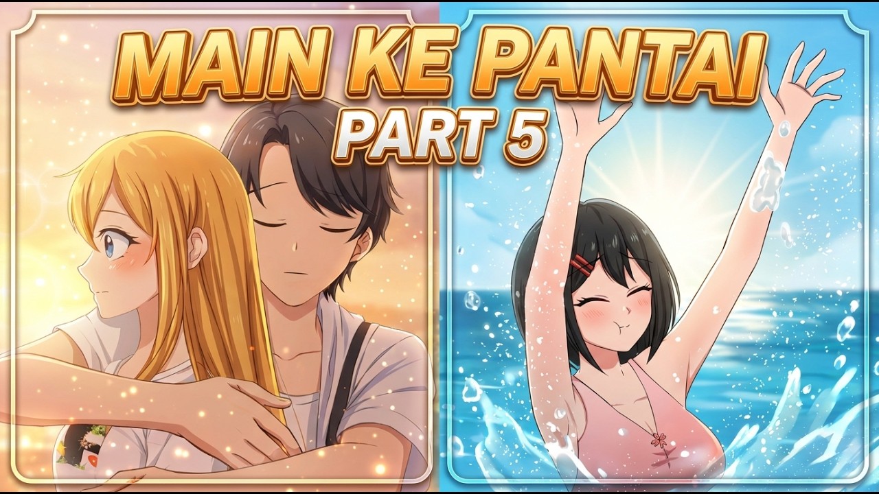 #408 || MAIN KE PANTAI PART 5 ( LALA TENGGELAM ) - Drama Animasi Sekolah SMA