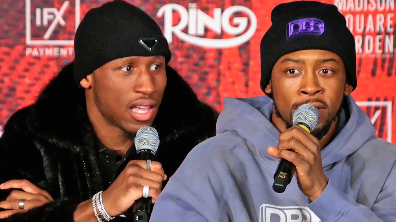 Keyshawn Davis & Bruce Shu Shu Carrington FULL Ring 6 Post Fight Press Conference