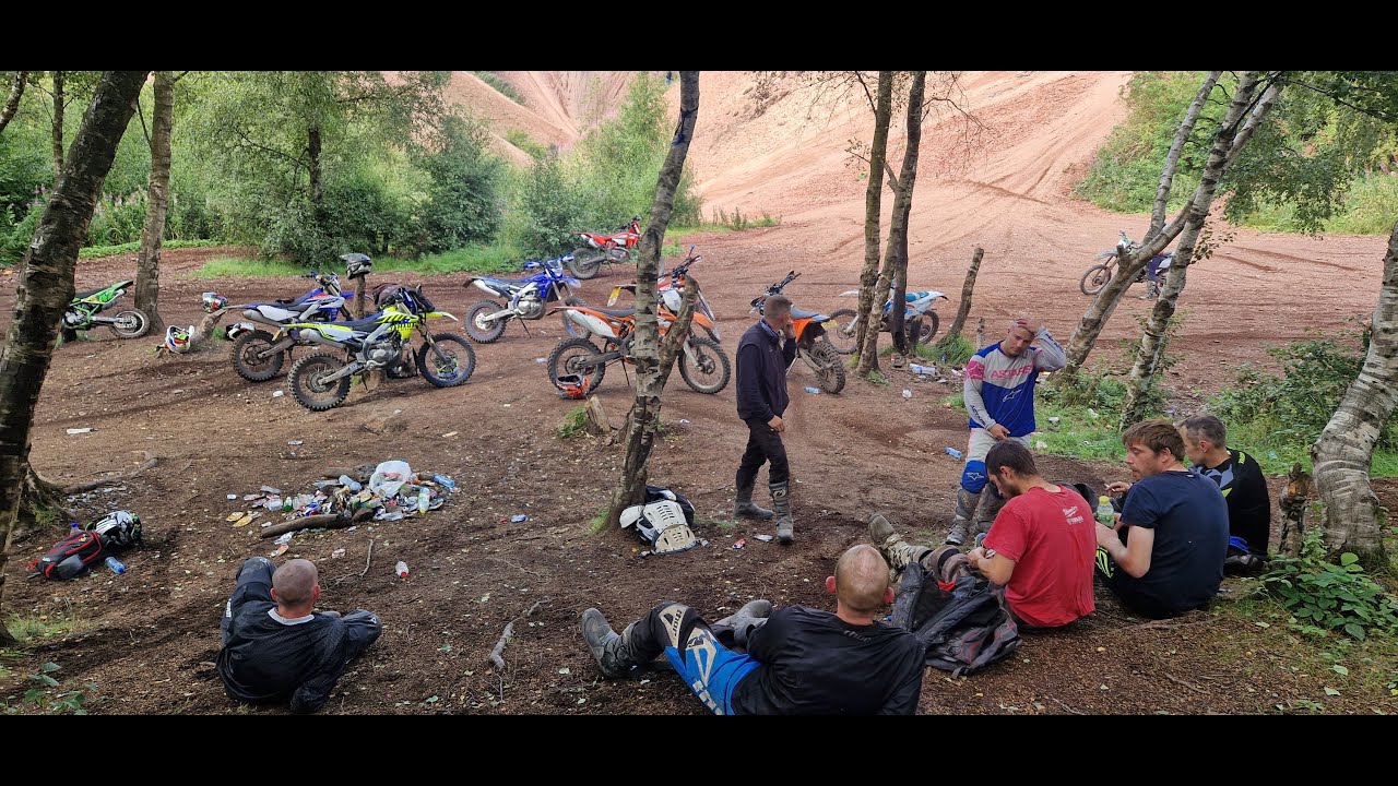 Weekend out on the bike up Broxburn bing BETA 125rr enduro 4t 2023