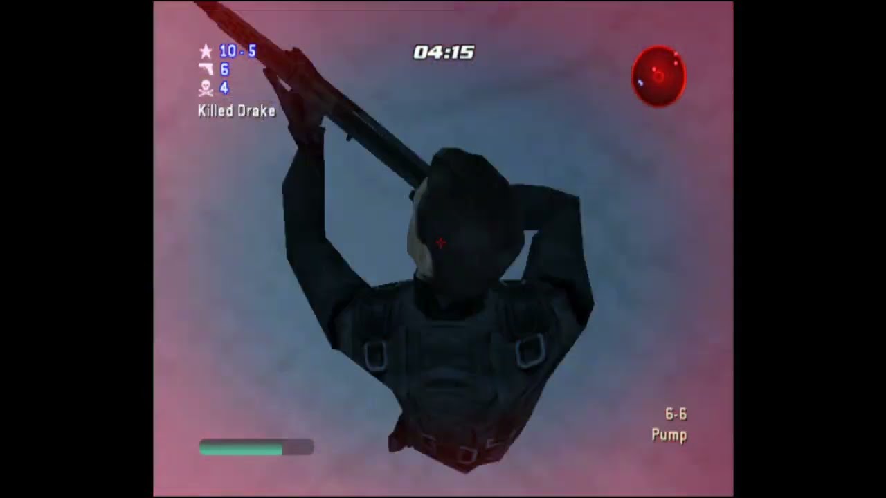 Getting some destroys in 007 NightFire multiplayer