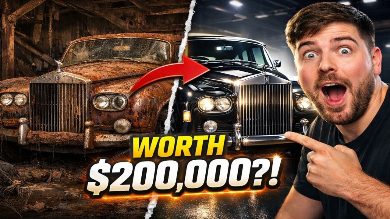 I Restored an Abandoned 1960s Rolls Royce Silver Cloud Worth a Fortune - Full Restoration