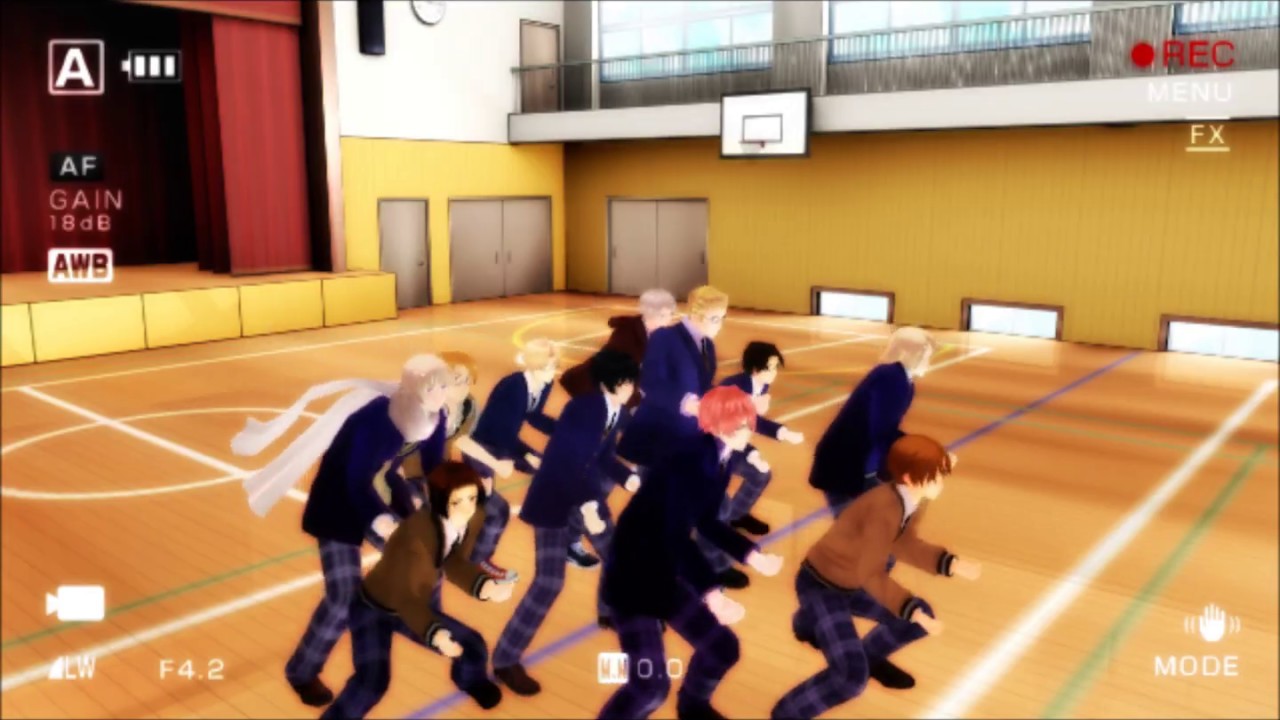 [MMD APH] Gakuen Hetalia - HELP ME