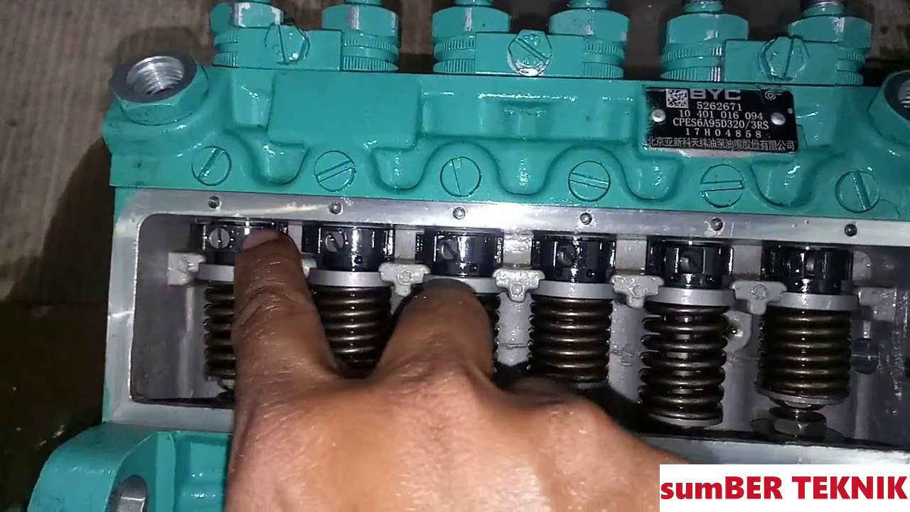 CARA SERVICE KALIBRASI INJECTION PUMP CUMMINS