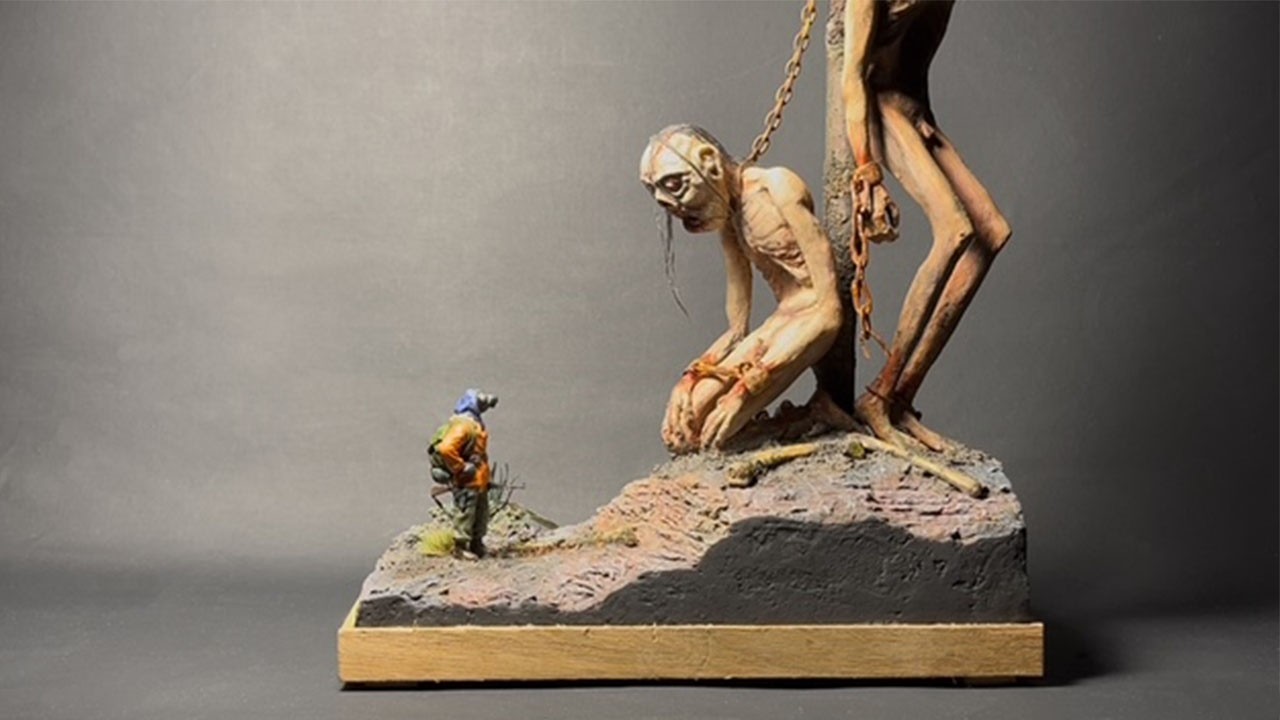 Chains of the Forgotten | Post-Apocalyptic Diorama from Scratch
