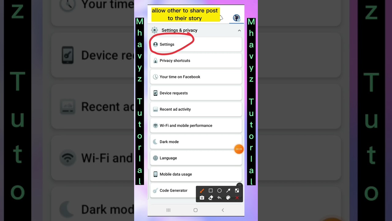 разрешите другим поделиться вашим постом #short #sharepost #faceboktipsandtricks #facebookupdate2023