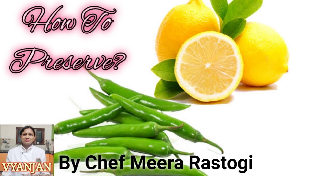 Lemon Green Chili Hacks || Food hacks || How to store Lemon and chili for months