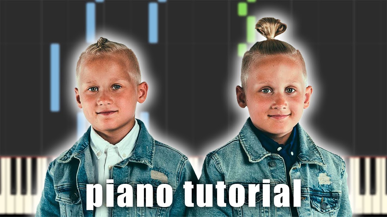 Eino ja Aapeli - MÄ VOISIN OLLA SE | Piano Tutorial