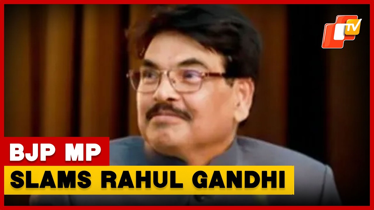 Delhi: BJP MP Manan Kumar Mishra Slams Rahul Gandhi On Speech